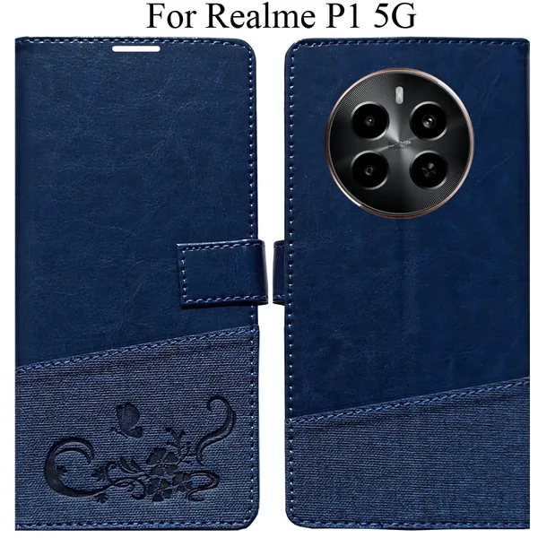 Blue_Premium_Flip_Cover_For_Realme_P1_5G