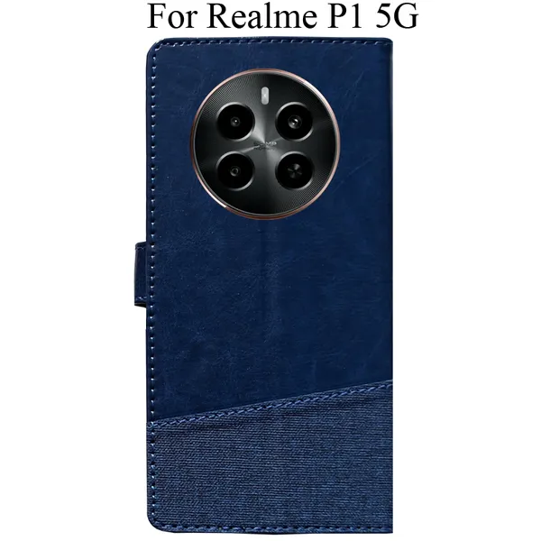Blue_Premium_Flip_Cover_For_Realme_P1_5G