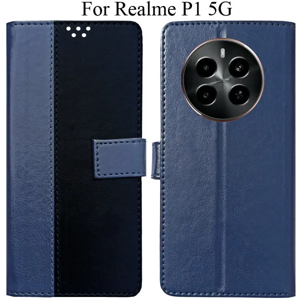 Black_Premium_Flip_Cover_For_Realme_P1_5G