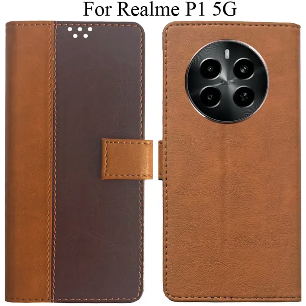 Brown_Premium_Flip_Cover_For_Realme_P1_5G
