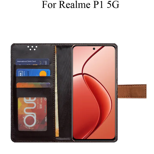 Brown_Premium_Flip_Cover_For_Realme_P1_5G