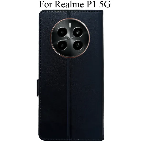 Black_Premium_Flip_Cover_For_Realme_P1_5G