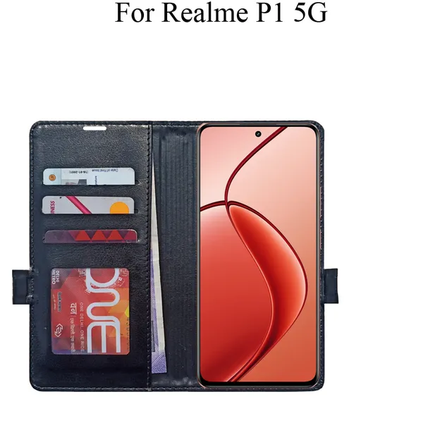 Black_Premium_Flip_Cover_For_Realme_P1_5G