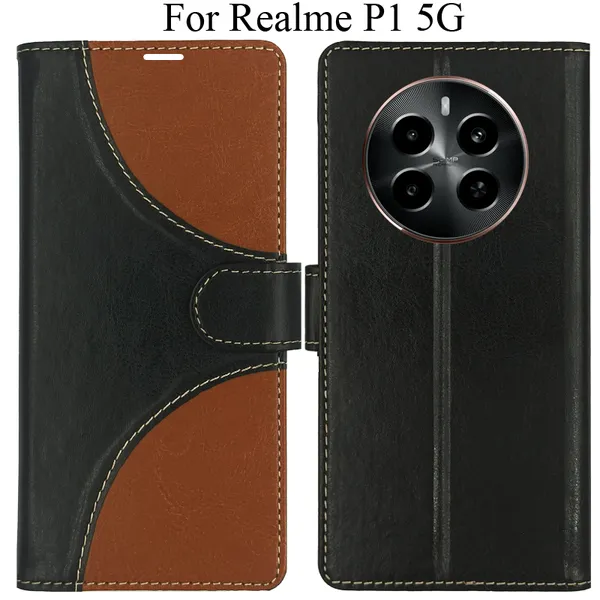 Black_Premium_Flip_Cover_For_Realme_P1_5G