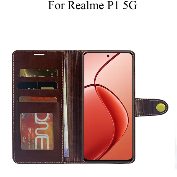 Beige_Premium_Flip_Cover_For_Realme_P1_5G