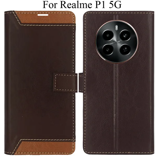 Brown_Premium_Flip_Cover_For_Realme_P1_5G