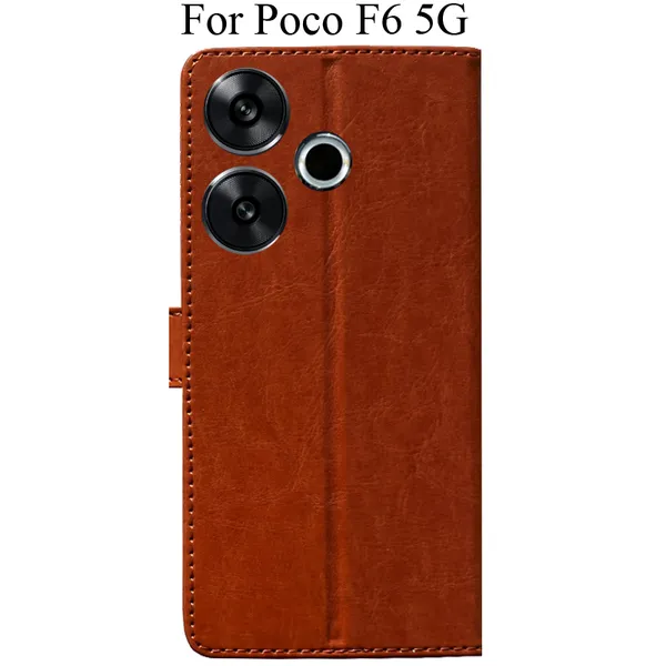 Orange_Premium_Flip_Cover_For_Poco_F6_5G