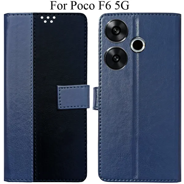 Black_Premium_Flip_Cover_For_Poco_F6_5G
