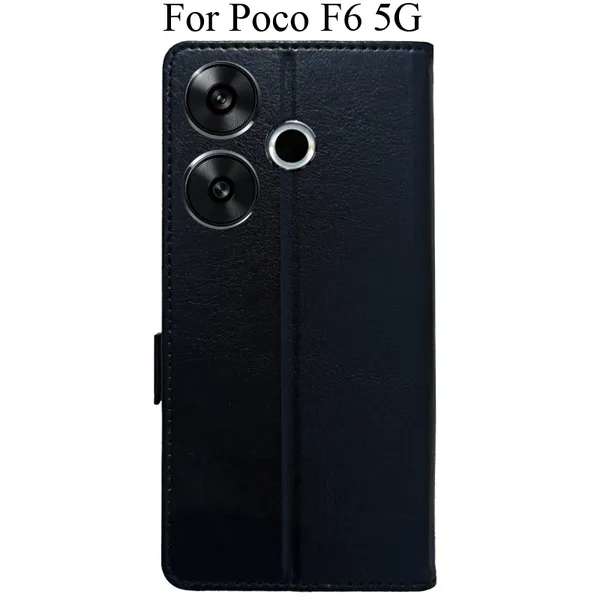 Black_Premium_Flip_Cover_For_Poco_F6_5G