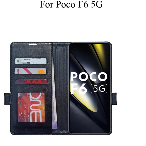Black_Premium_Flip_Cover_For_Poco_F6_5G