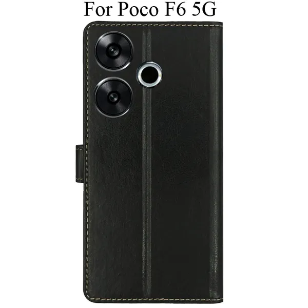 Brown_Premium_Flip_Cover_For_Poco_F6_5G