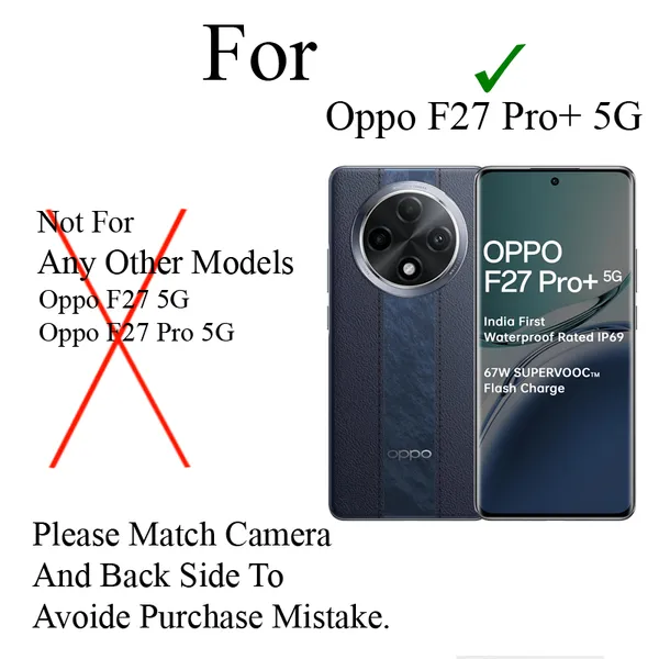 Black_Premium_Flip_Cover_For_Oppo_F27_Pro_Plus_5G,_Oppo_F27_Pro+_5G