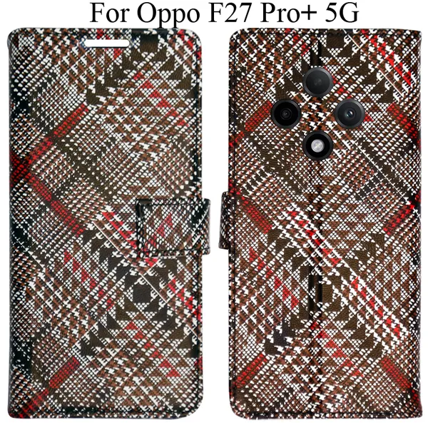 Red_Premium_Flip_Cover_For_Oppo_F27_Pro_Plus_5G,_Oppo_F27_Pro+_5G