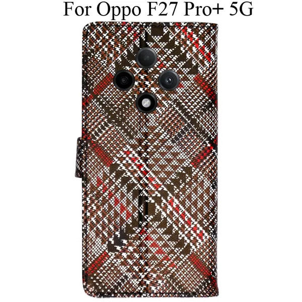 Red_Premium_Flip_Cover_For_Oppo_F27_Pro_Plus_5G,_Oppo_F27_Pro+_5G