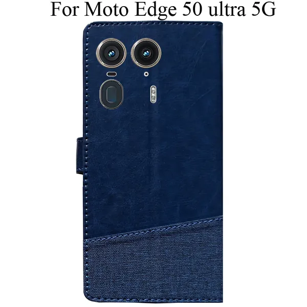 Blue_Premium_Flip_Cover_For_Moto_Edge_50_Ultra_5G