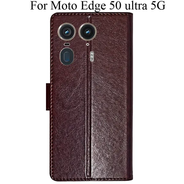 Beige_Premium_Flip_Cover_For_Moto_Edge_50_Ultra_5G