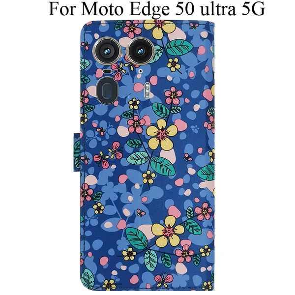 Blue_Premium_Flip_Cover_For_Moto_Edge_50_Ultra_5G