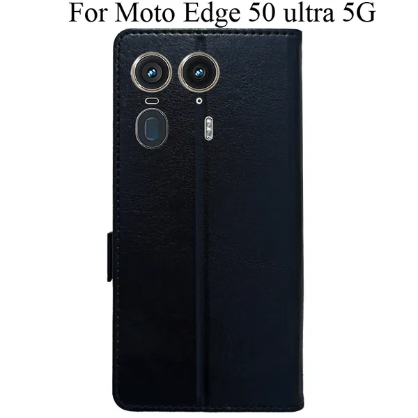 Black_Premium_Flip_Cover_For_Moto_Edge_50_Ultra_5G