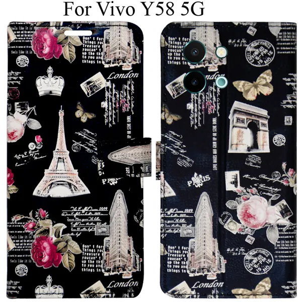 Black_Premium_Flip_Cover_For_Vivo_Y58_5G