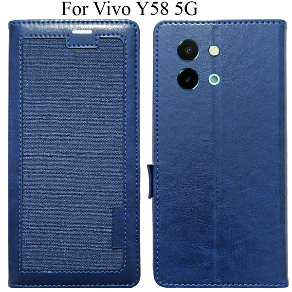 Blue_Premium_Flip_Cover_For_Vivo_Y58_5G