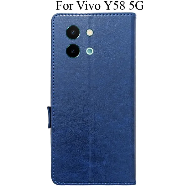 Blue_Premium_Flip_Cover_For_Vivo_Y58_5G
