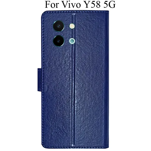 Blue_Premium_Flip_Cover_For_Vivo_Y58_5G