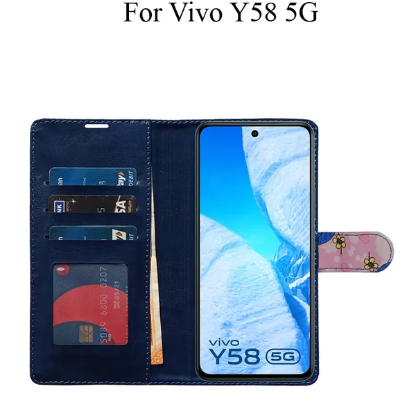 Pink_Premium_Flip_Cover_For_Vivo_Y58_5G