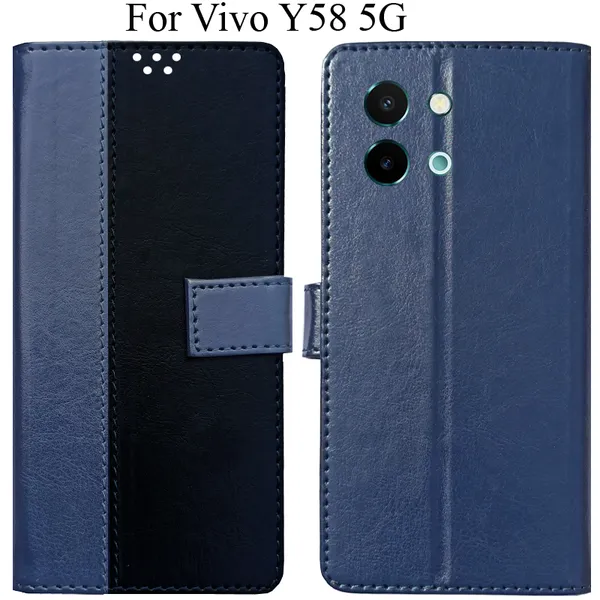 Black_Premium_Flip_Cover_For_Vivo_Y58_5G