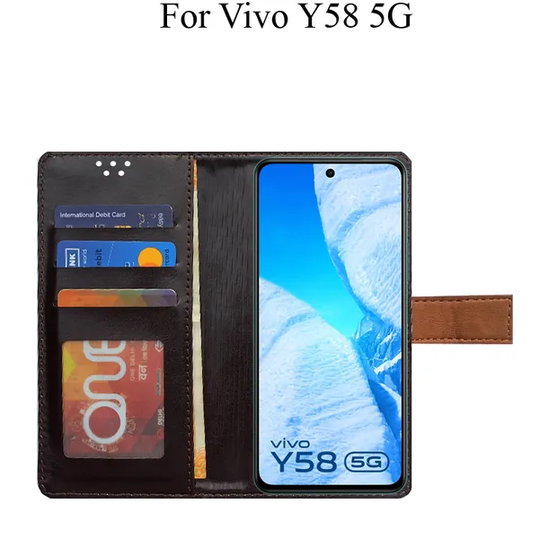 Brown_Premium_Flip_Cover_For_Vivo_Y58_5G