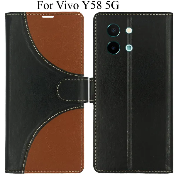 Black_Premium_Flip_Cover_For_Vivo_Y58_5G