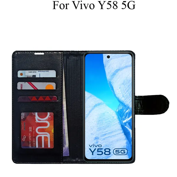 Black_Premium_Flip_Cover_For_Vivo_Y58_5G