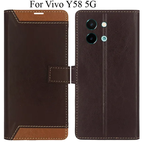 Brown_Premium_Flip_Cover_For_Vivo_Y58_5G