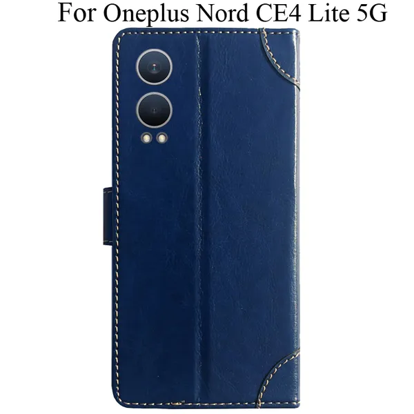 Blue_Premium_Flip_Cover_For_Oneplus_Nord_Ce4_Lite_5G