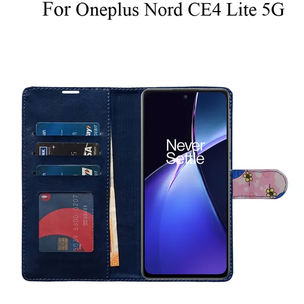 Pink_Premium_Flip_Cover_For_Oneplus_Nord_Ce4_Lite_5G