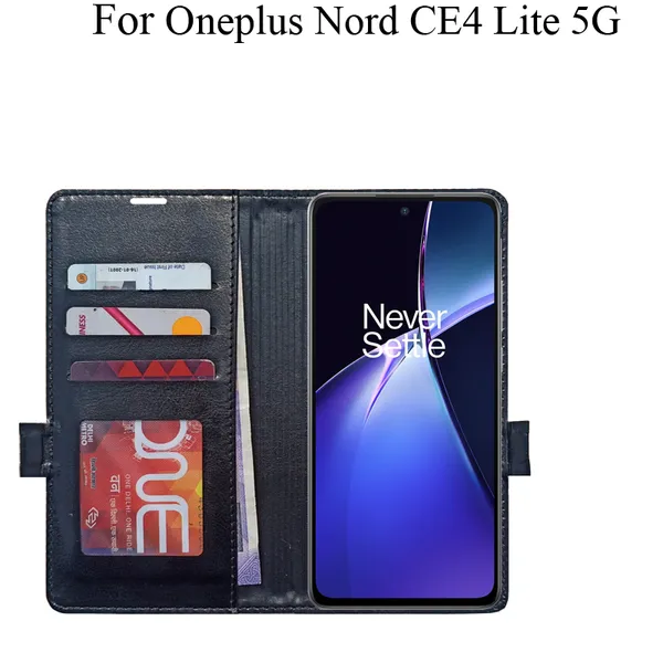 Black_Premium_Flip_Cover_For_Oneplus_Nord_Ce4_Lite_5G
