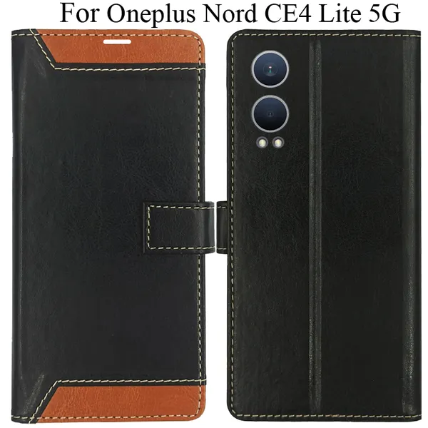 Brown_Premium_Flip_Cover_For_Oneplus_Nord_Ce4_Lite_5G