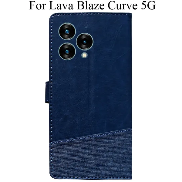 Blue_Premium_Flip_Cover_For_Lava_Blaze_Curve_5G