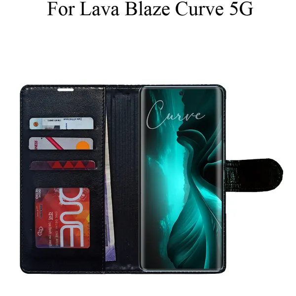 Black_Premium_Flip_Cover_For_Lava_Blaze_Curve_5G