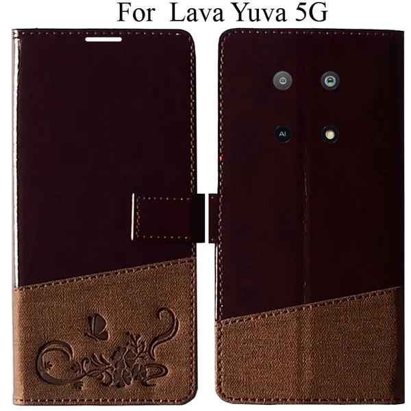 Multicolor_Premium_Flip_Cover_For_Lava_Yuva_5G