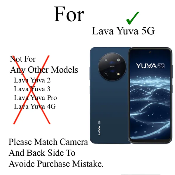 Blue_Premium_Flip_Cover_For_Lava_Yuva_5G