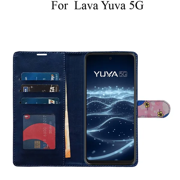 Pink_Premium_Flip_Cover_For_Lava_Yuva_5G