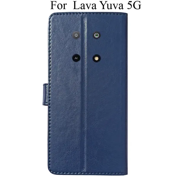 Black_Premium_Flip_Cover_For_Lava_Yuva_5G