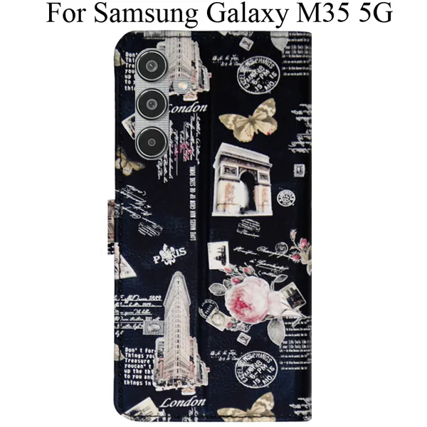 Black_Premium_Flip_Cover_For_Samsung_Galaxy_M35_5G