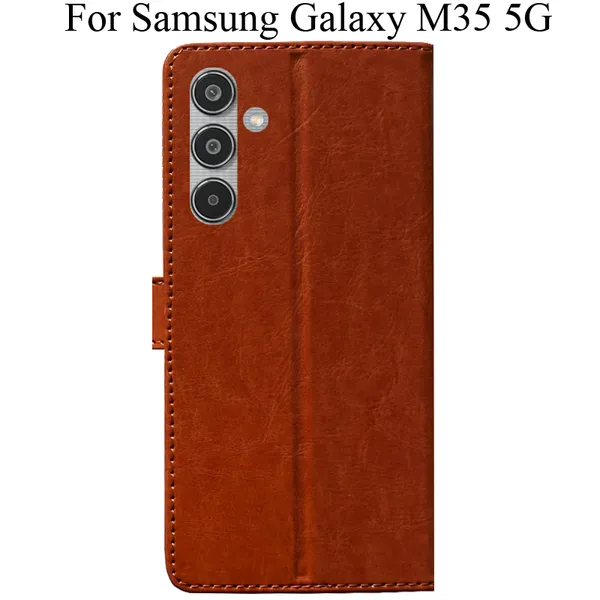 Orange_Premium_Flip_Cover_For_Samsung_Galaxy_M35_5G