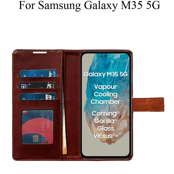 Orange_Premium_Flip_Cover_For_Samsung_Galaxy_M35_5G