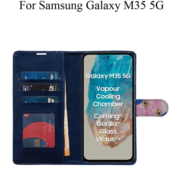 Pink_Premium_Flip_Cover_For_Samsung_Galaxy_M35_5G