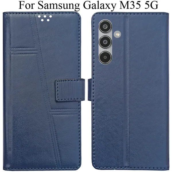 Blue_Premium_Flip_Cover_For_Samsung_Galaxy_M35_5G