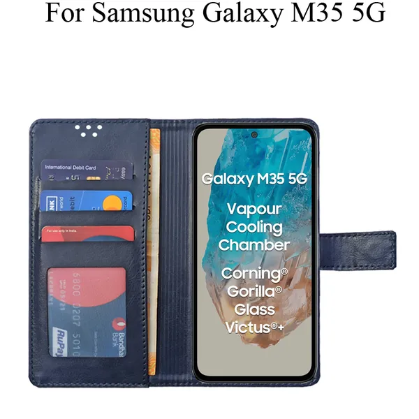 Blue_Premium_Flip_Cover_For_Samsung_Galaxy_M35_5G