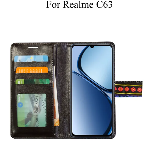 Multicolor_Premium_Flip_Cover_For_Realme_C63