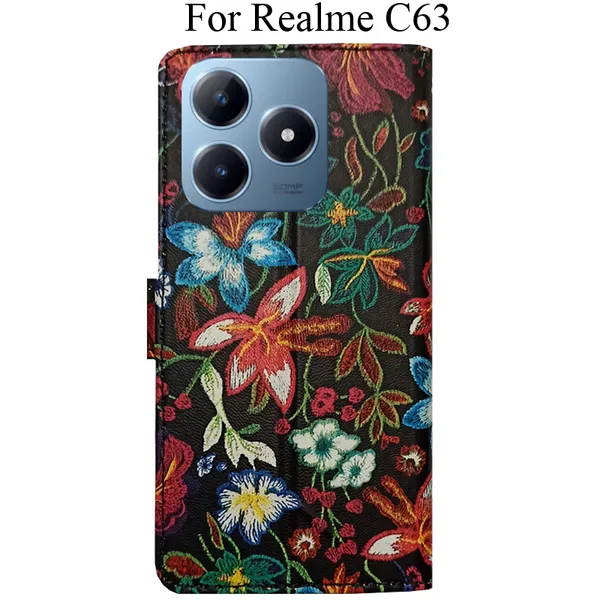 Multicolor_Premium_Flip_Cover_For_Realme_C63